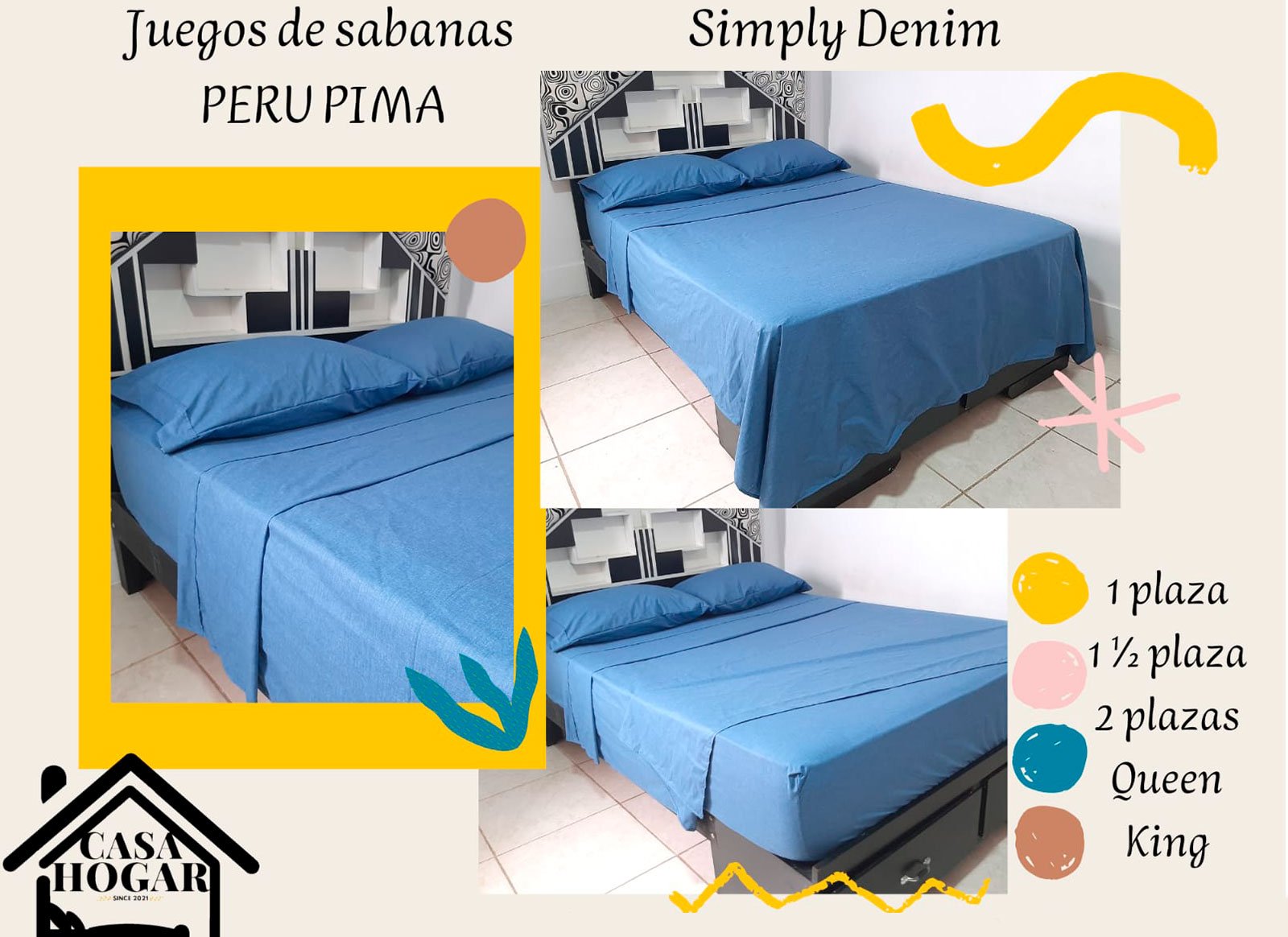 juego de sabanas peru pima