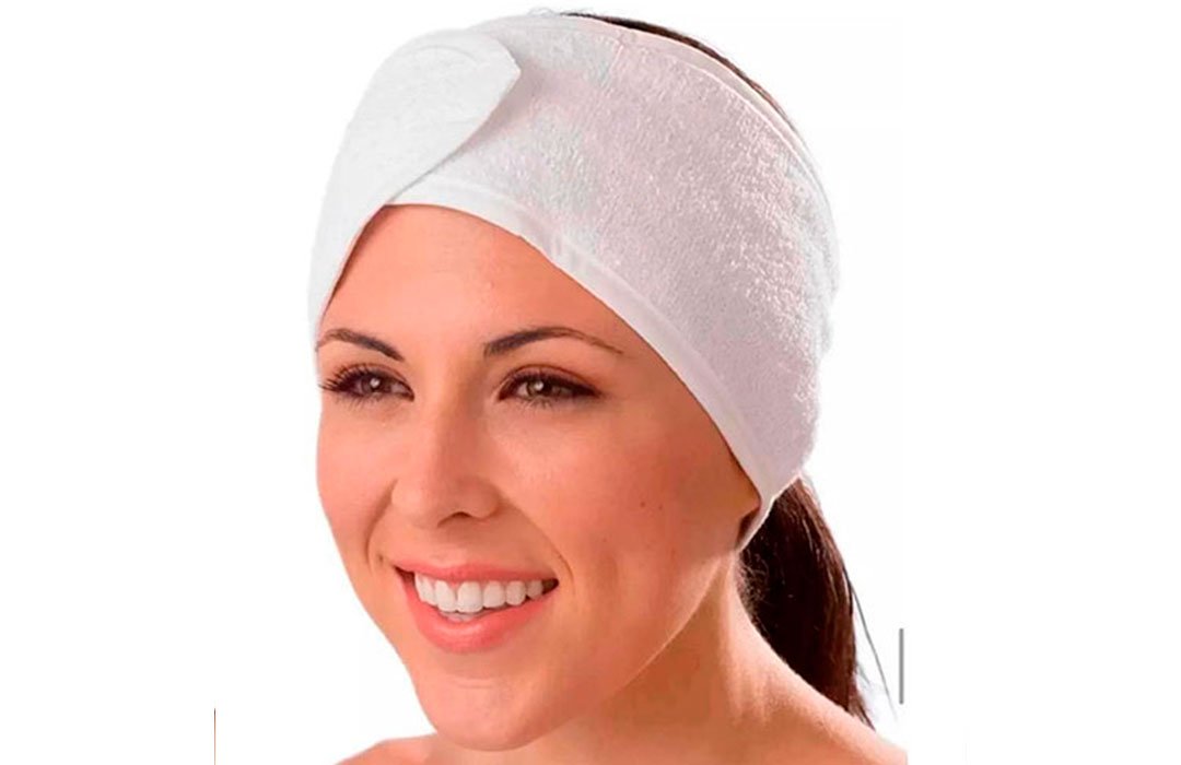 Vincha de Spa Premium – Diadema Suave para Skincare y Maquillaje